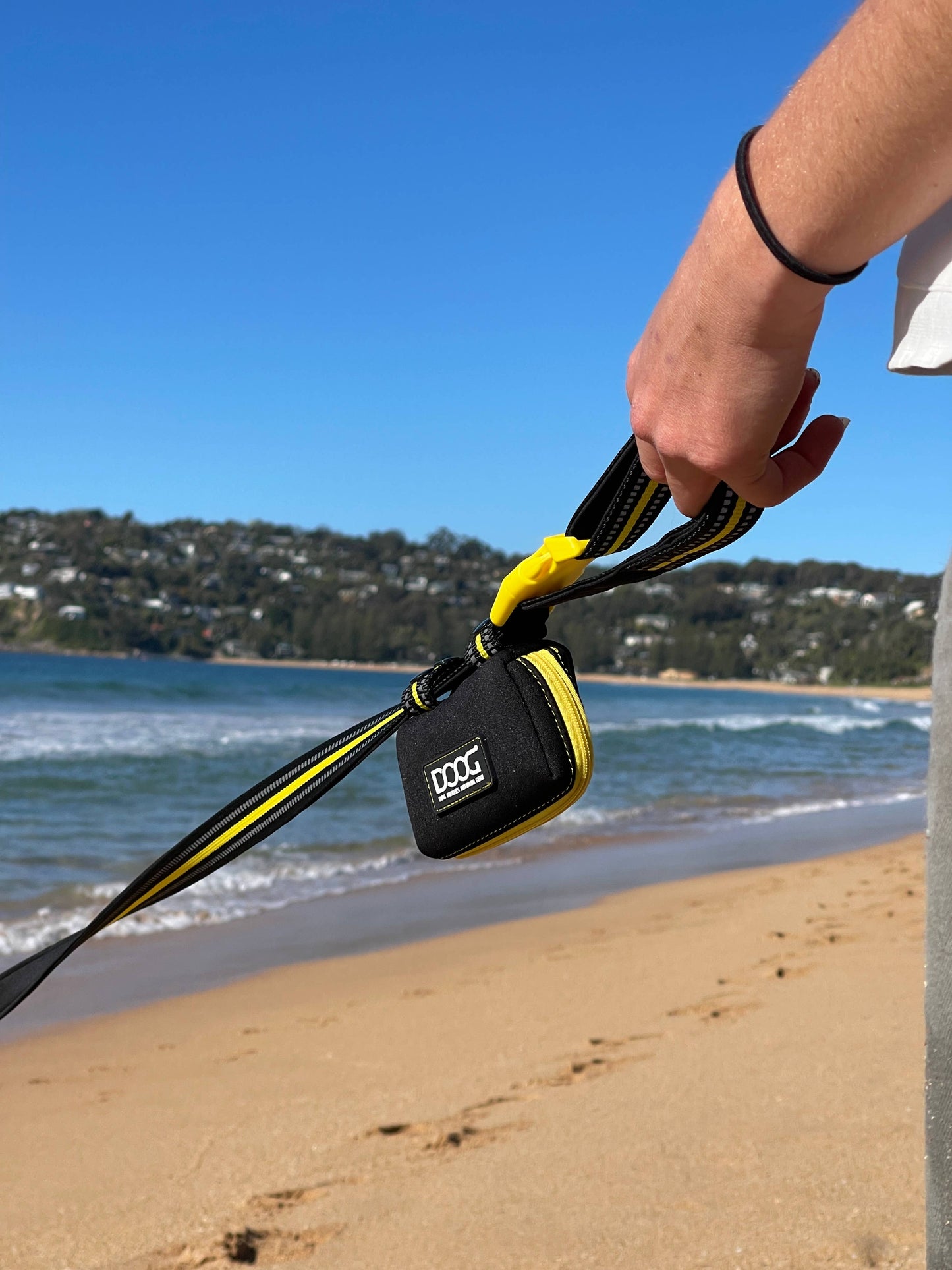 DOOG 'Clip-It' Neoprene Dog Leash - BOLT (Neon)