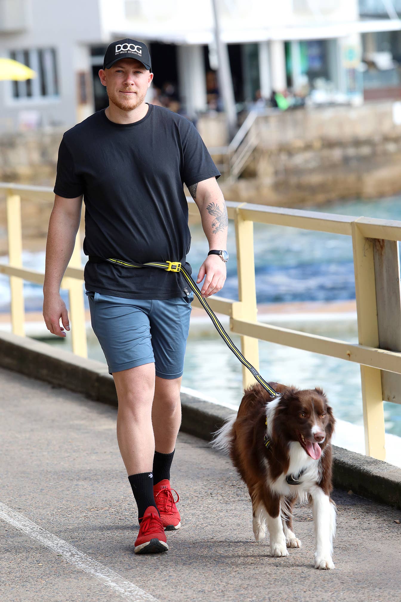 DOOG 'Clip-It' Neoprene Dog Leash - BOLT (Neon)